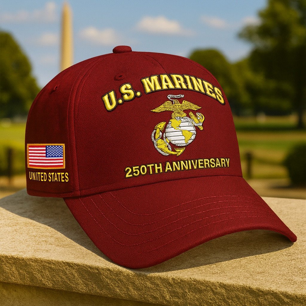 Premium Embroidered US Veterans Hats CPVC300701, 250th Anniversary, Gifts for US Veterans, Gifts on Veterans Day