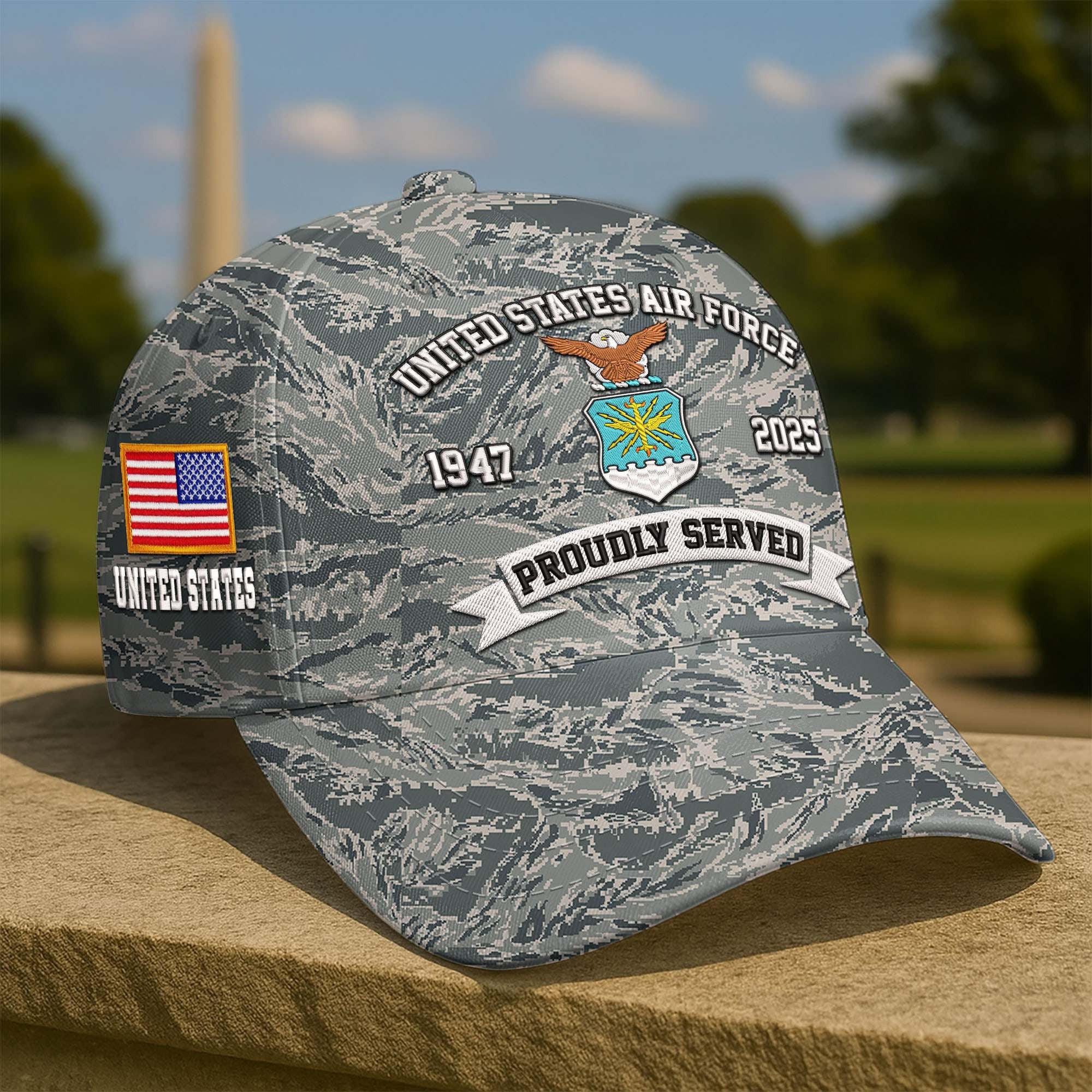 Premium Custom USAF Embroidered Hat VPVC308608, Gifts For Air Force Veteran, Gifts On Father's Day, Veterans Day.