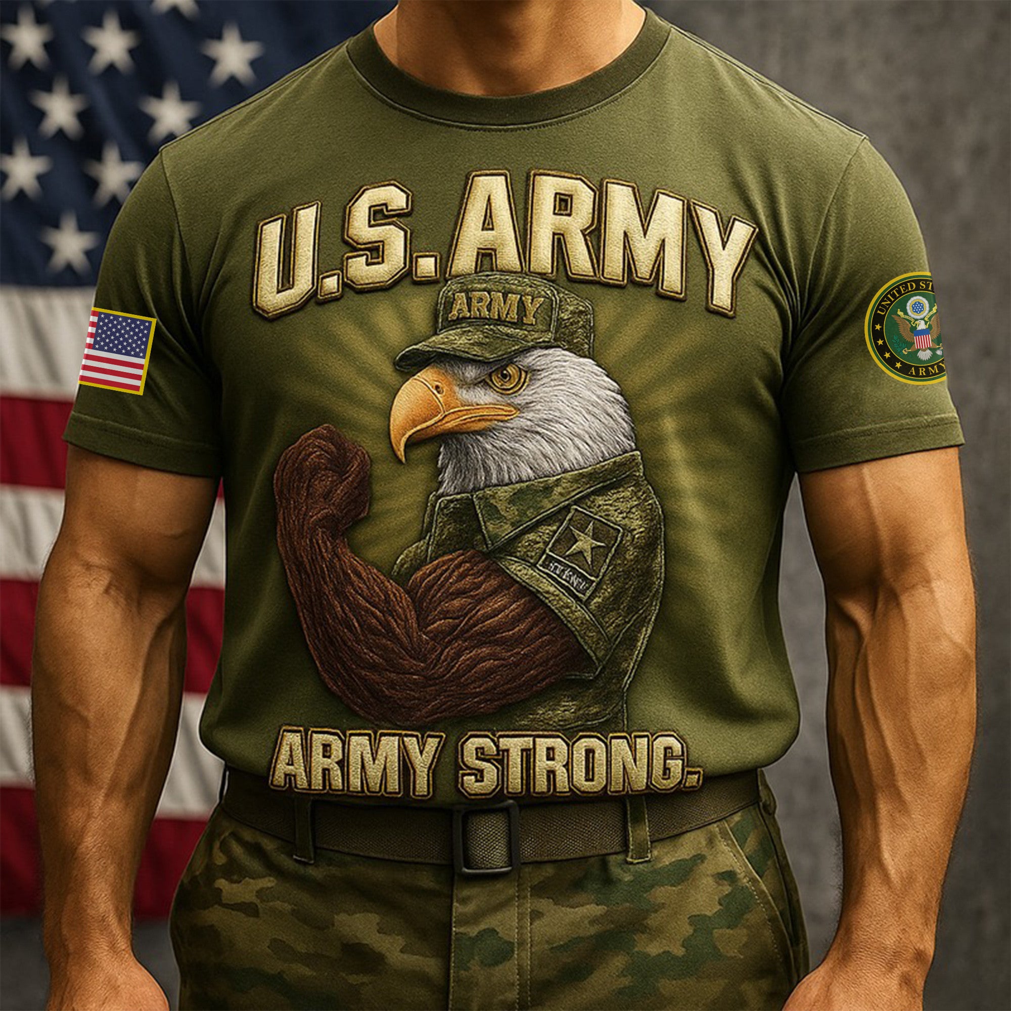Premium 250th Anniversary Of The Army T-Shirt VPVC930003, Gifts For Army Veteran, Gifts On Father's Day, Veterans Day.