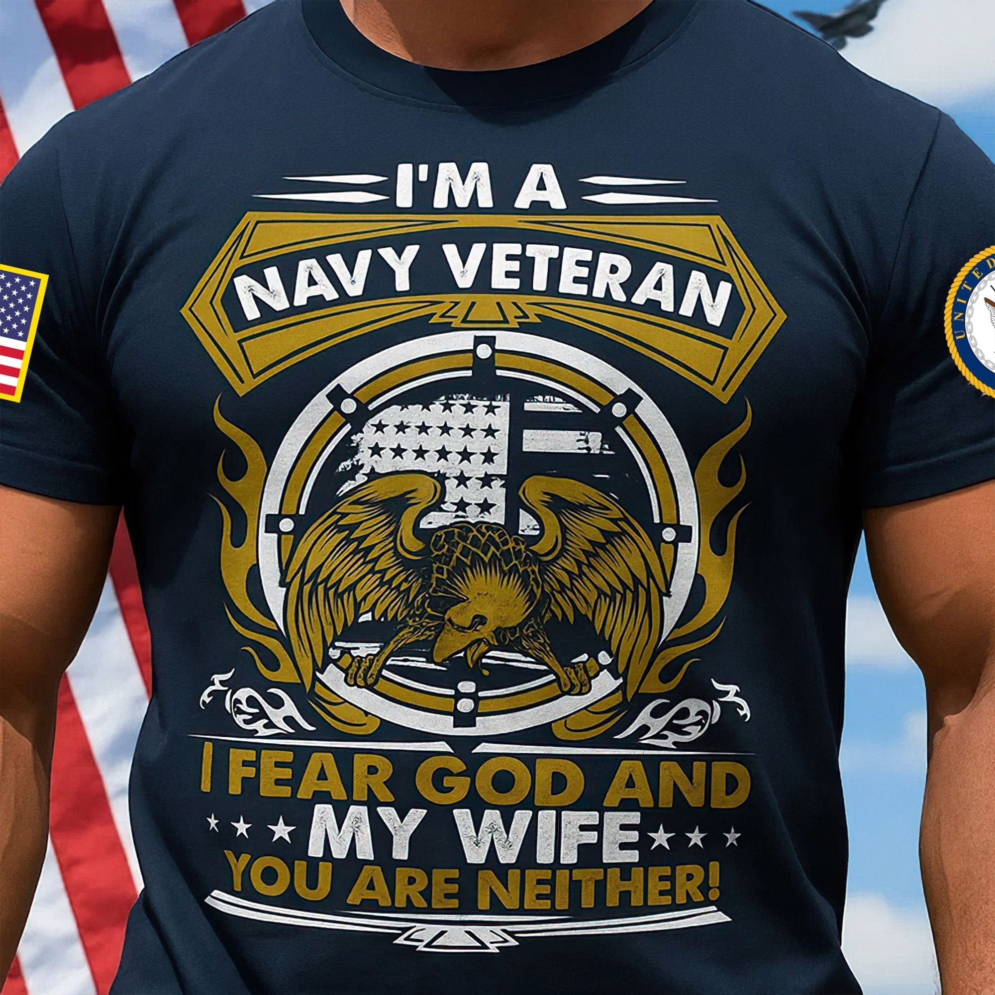 Premium US Navy T-Shirt VPVC930116, 250th Anniversary Navy Shirt, Gifts For Navy Veteran, Gifts On Father's Day, Veterans Day.