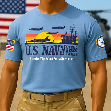 Premium US Navy T-Shirt VPVC930118, 250th Anniversary Navy Shirt, Gifts For Navy Veteran, Gifts On Father's Day, Veterans Day.