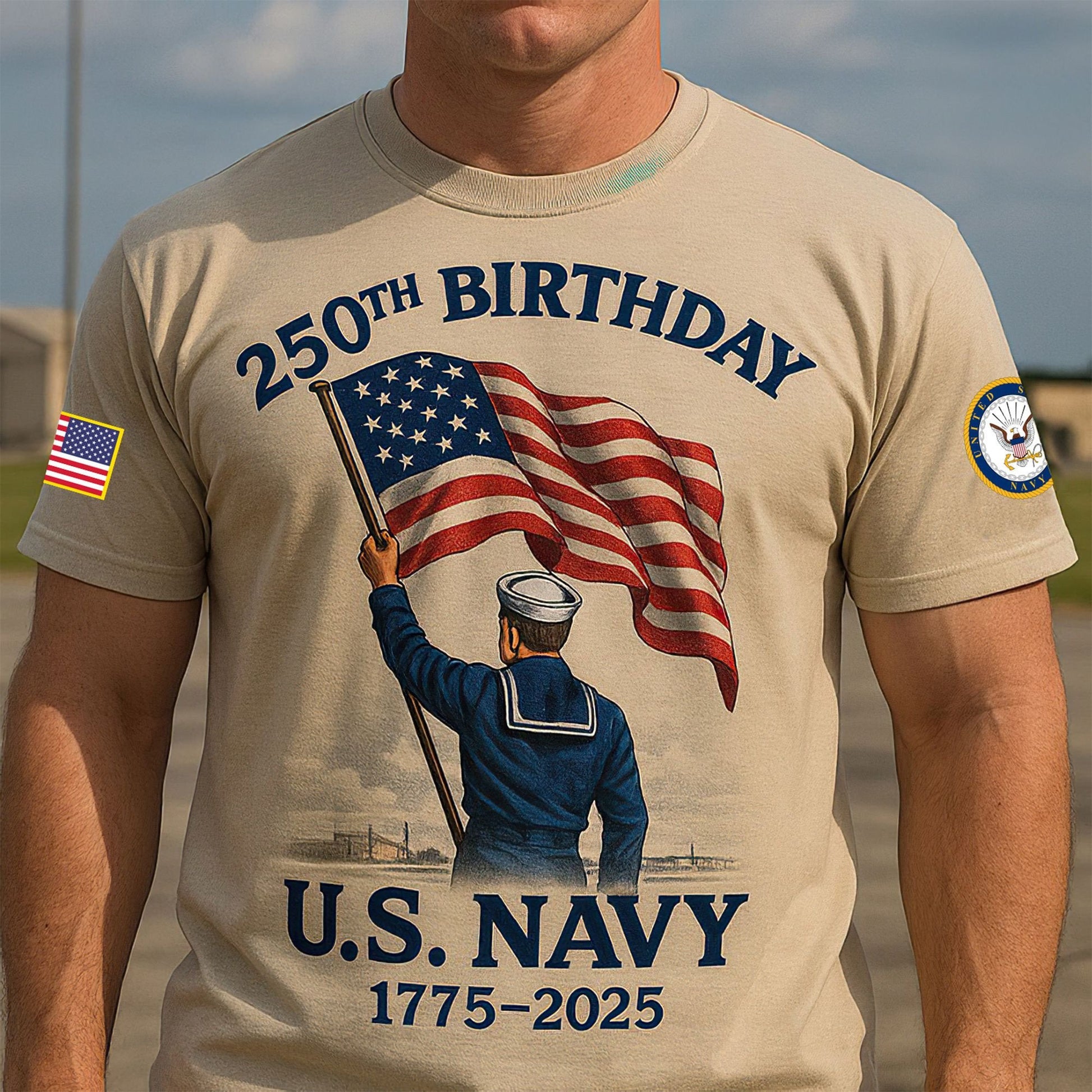 Premium US Navy T-Shirt VPVC930122, 250th Anniversary Navy Shirt, Gifts For Navy Veteran, Gifts On Father's Day, Veterans Day.