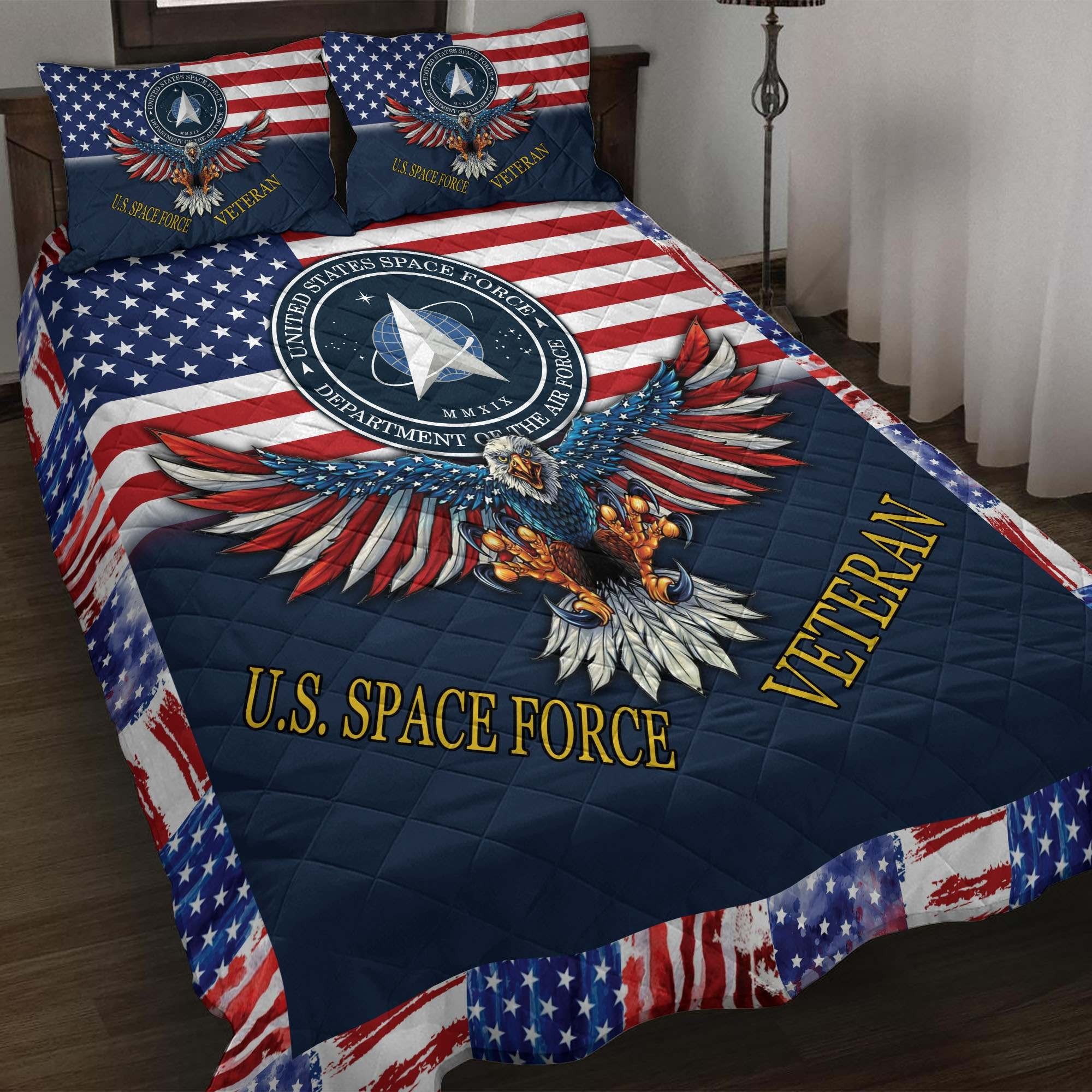 Premium Multiple US Military Services Veteran Bedding Set TVN181003