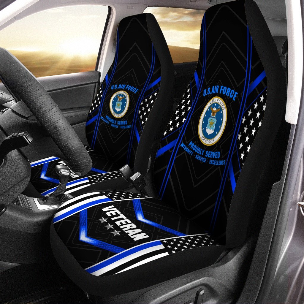 Premium Honoring All Who Served Car Seat Covers PVC200602