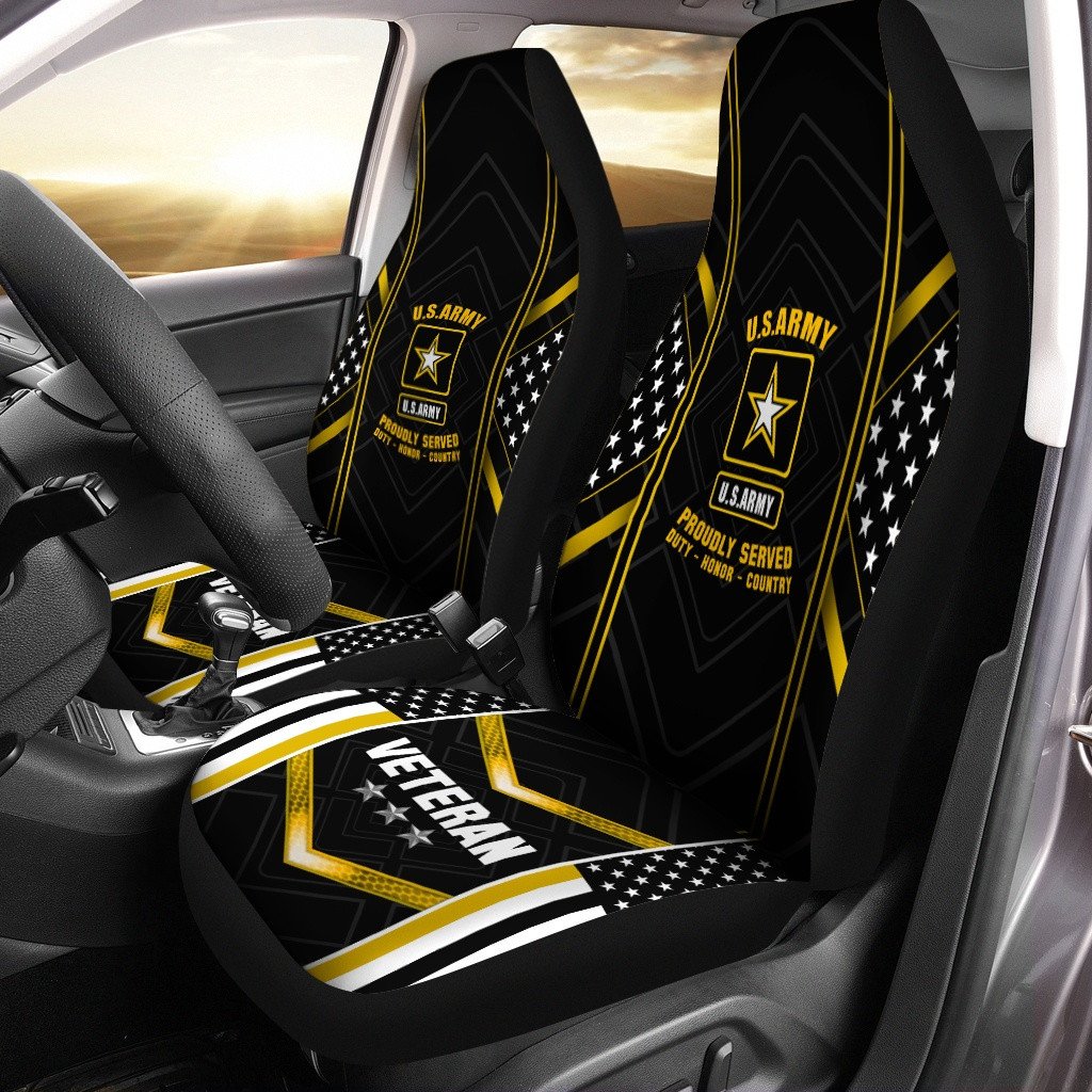 Premium Honoring All Who Served Car Seat Covers PVC200602