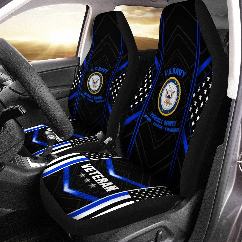 Premium Honoring All Who Served Car Seat Covers PVC200602