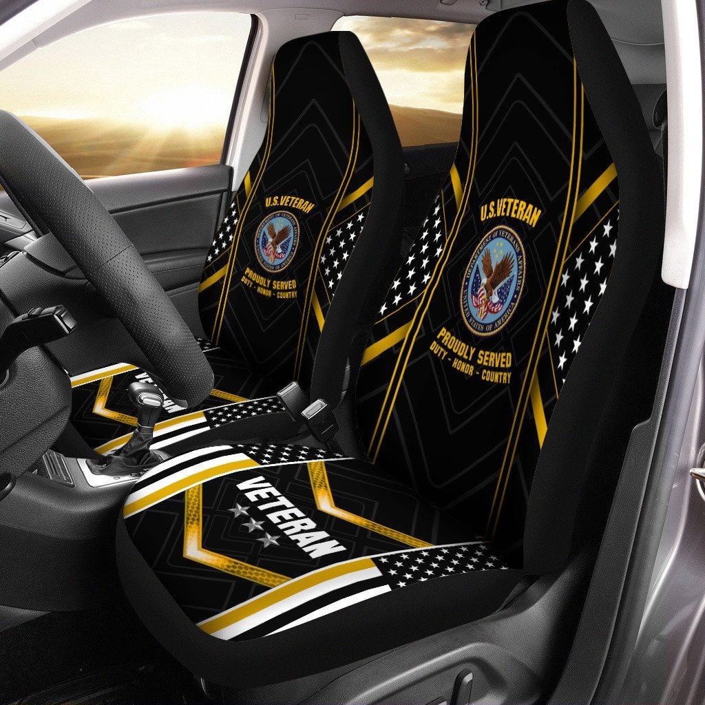 Premium Honoring All Who Served Car Seat Covers PVC200602