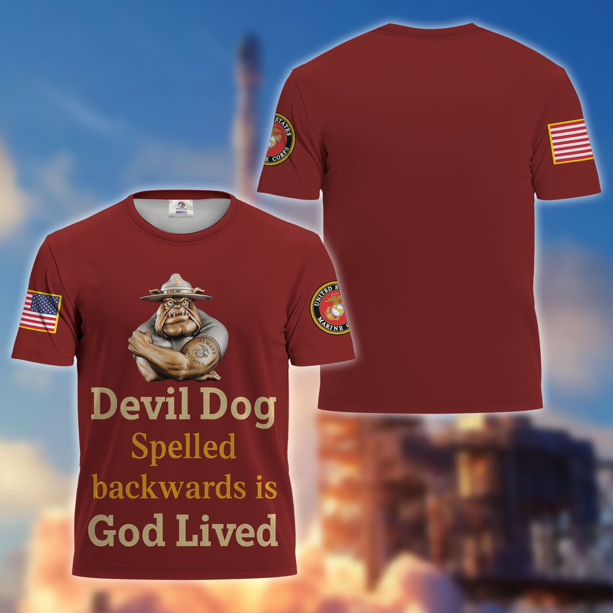 Premium US Marine T-Shirt CPVC120911