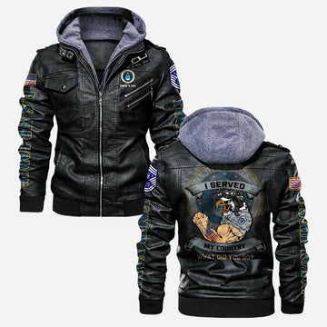 Premium Custom USAF Leather Jacket VPVC702197, Gifts For Air Force Veteran, Gifts On Father's Day, Veterans Day.