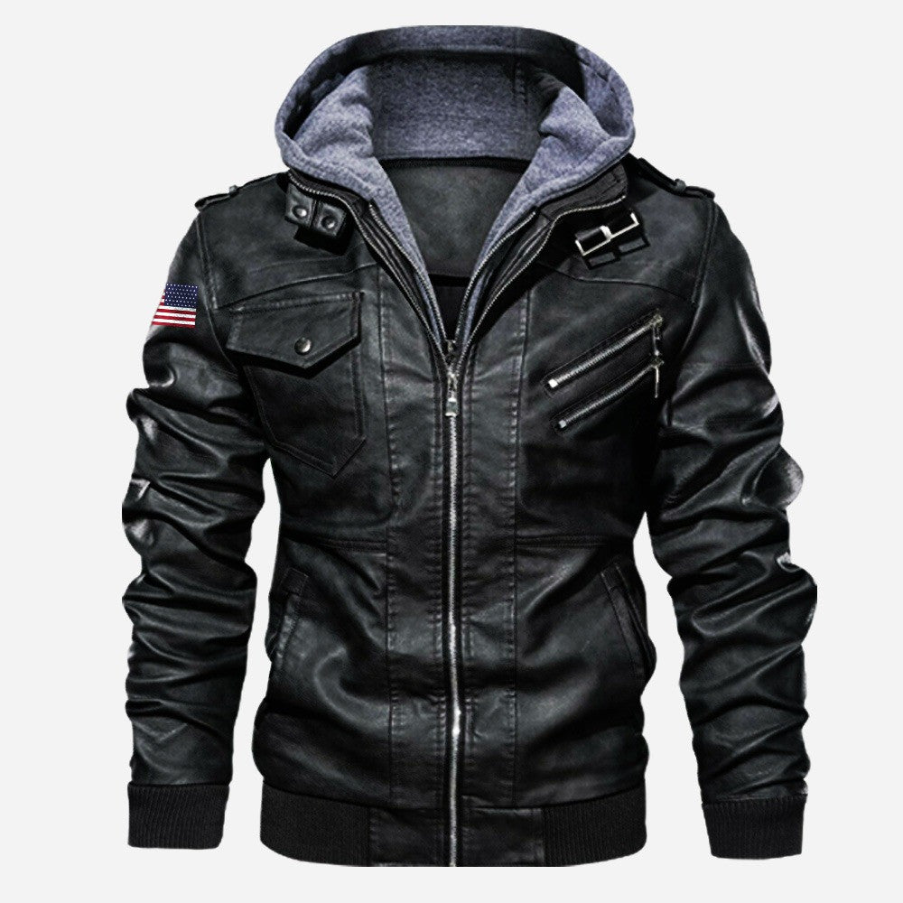 Premium USMC Leather Jacket VPVC702227, Gifts For Marine Veteran, Gifts On Father's Day, Veterans Day.