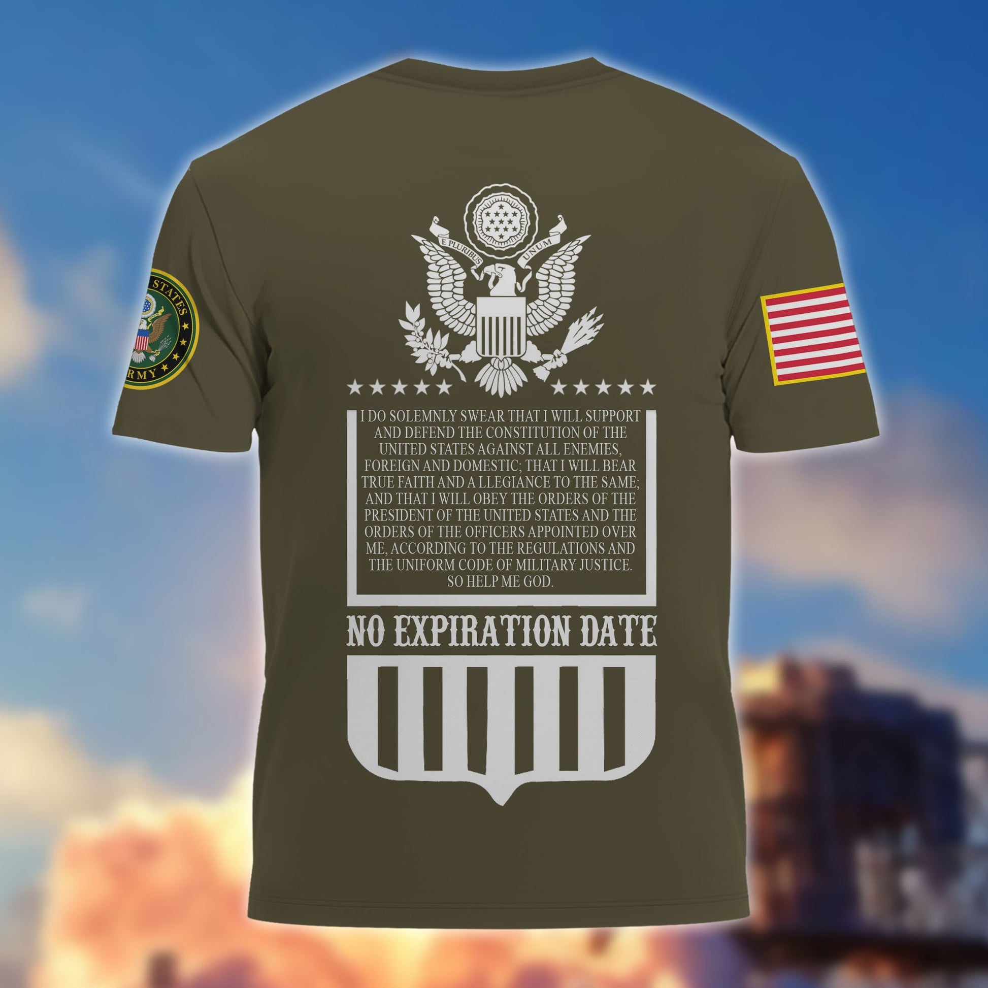 Premium US Army Veteran T-Shirt CPVC180911